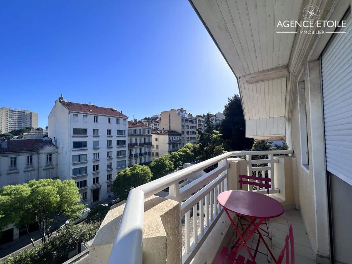 Marseille 8ème Carré d’Or appartement T2 avec balcon