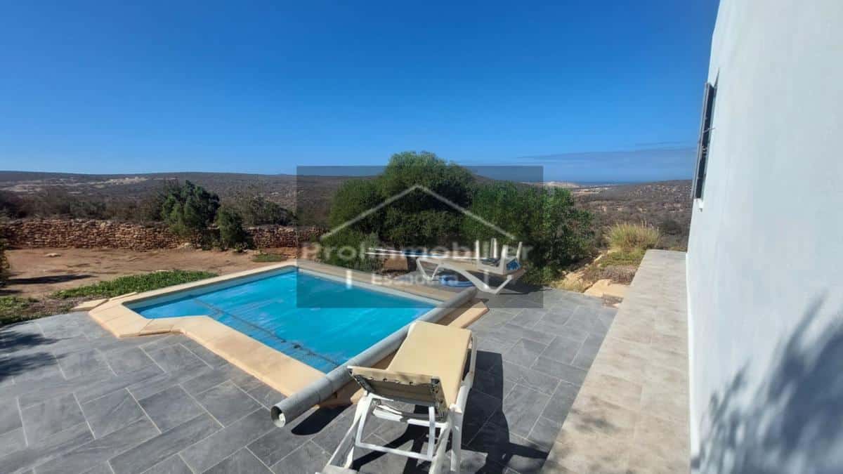 Belle Maison en campagne de 170 m² à vendre à Essaouira Terrain de 10000 m² sans AVNA