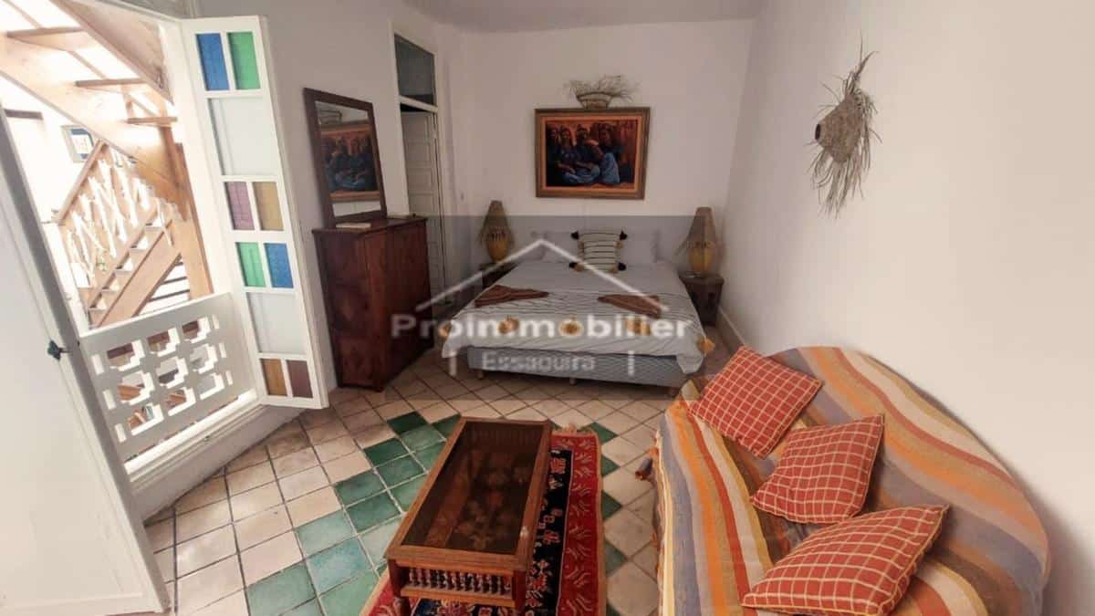 Magnifique Riad de 200 m² en médina à vendre à Essaouira terrain 100 m² avec terrasse privative