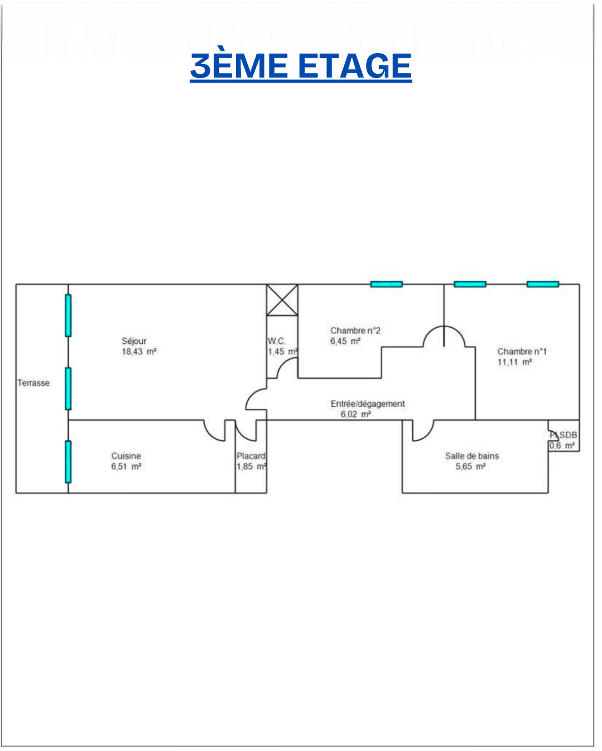 À Vendre : Immeuble de Rapport 6 Lots R+5 Allée Léon Gambett