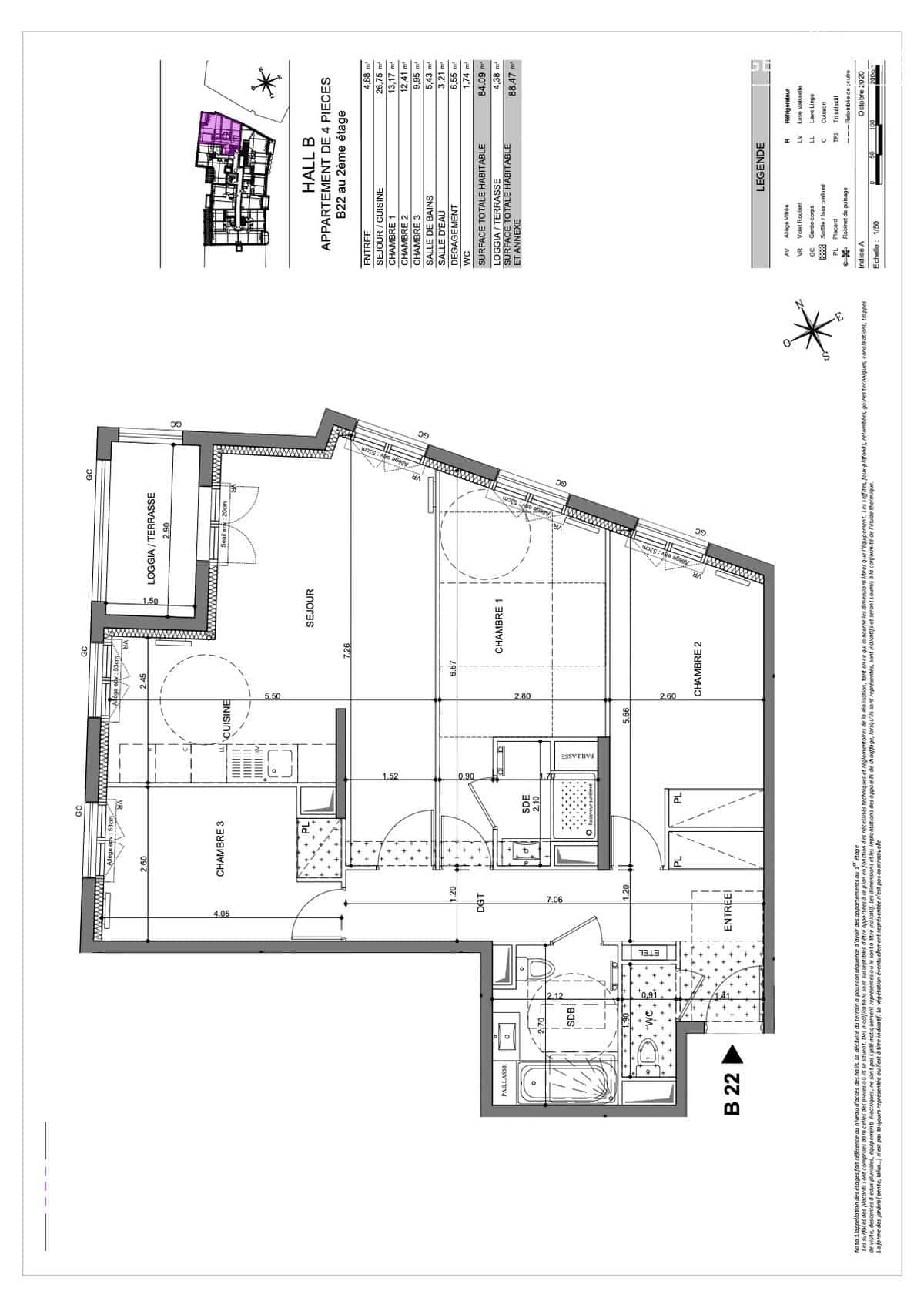 APPARTEMENT NEUF 4 PIECES – LE ROURET