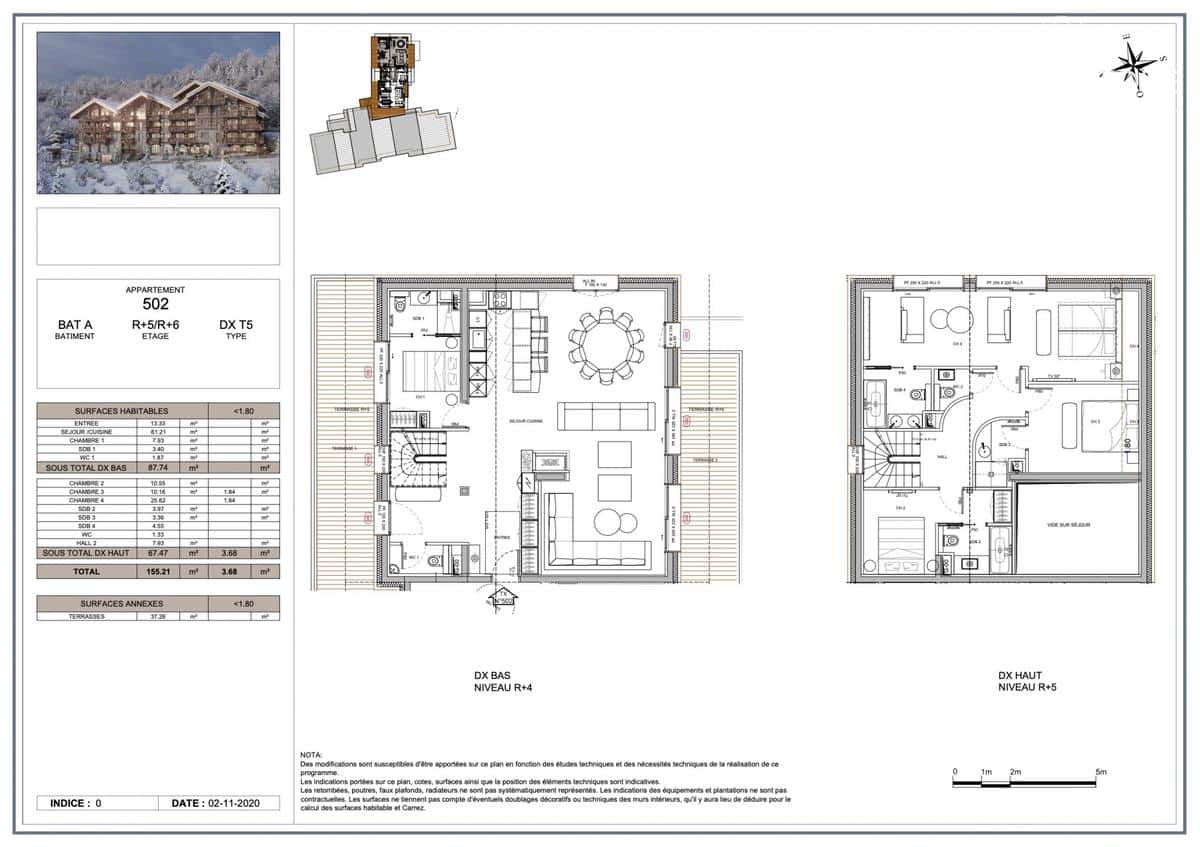 PENTHOUSE PRESTIGIEUX 5 PIECES – MERIBEL