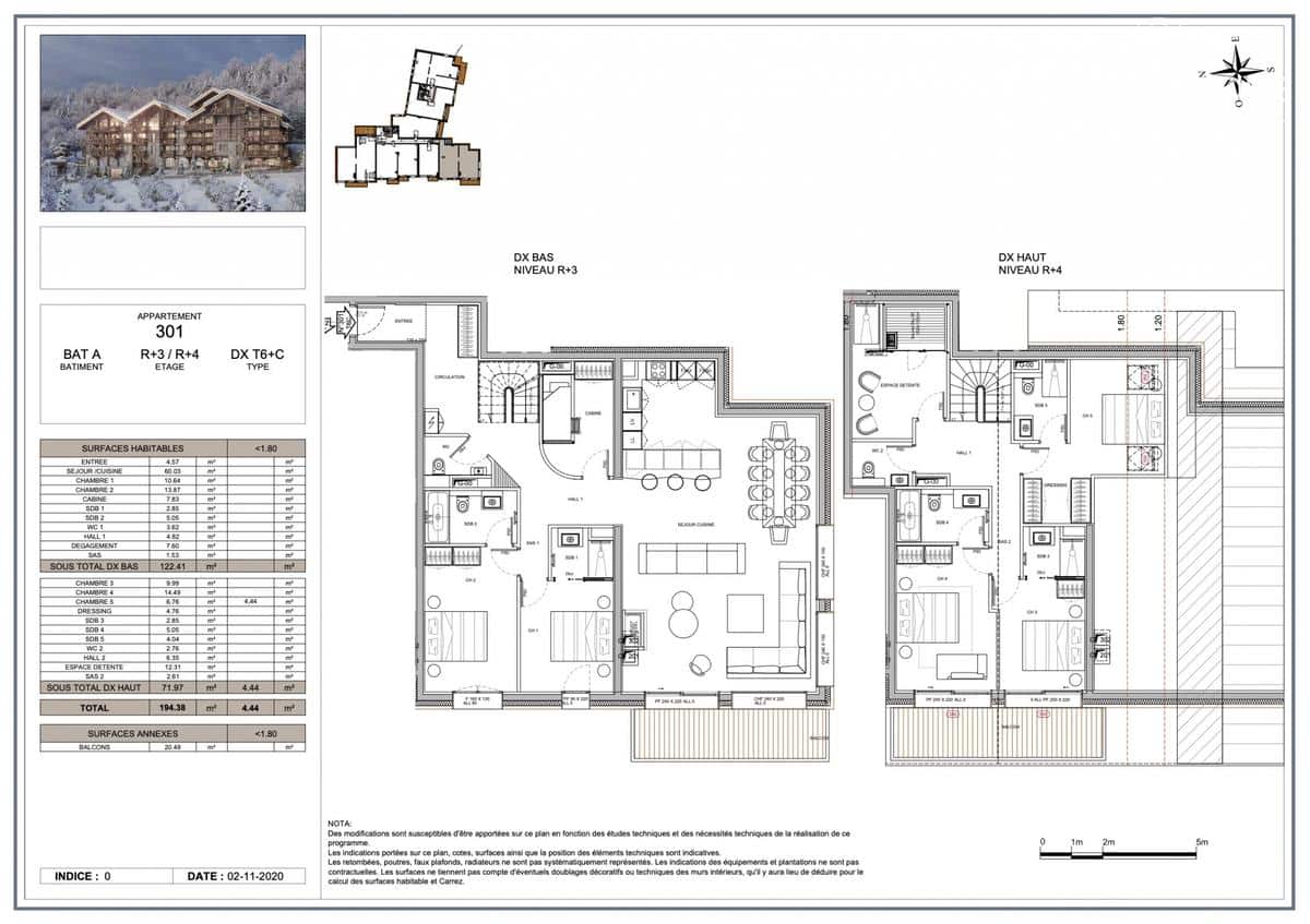 PENTHOUSE PRESTIGIEUX 6 PIECES – MERIBEL