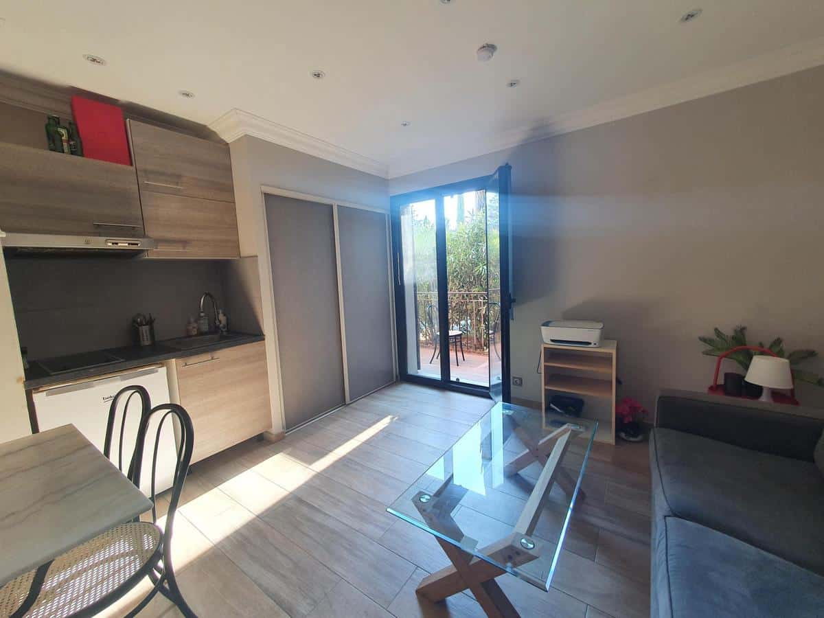 Aix Studio ground floor sold rented furnished