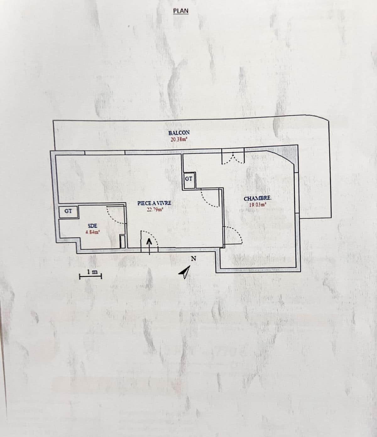 Large T2 with Balcony – Top Floor – New Residence – View