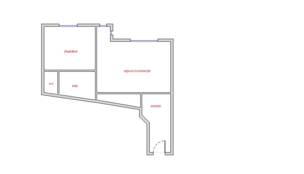 Appartement T2 à vendre – 69 rue Saint Suffren, 13006 Marsei